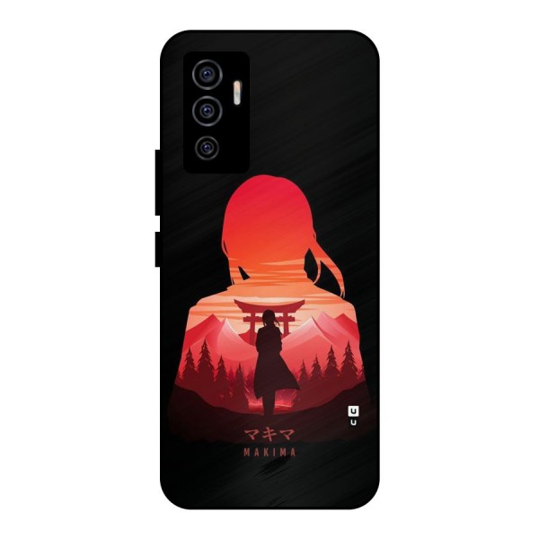 Amazing Makima Metal Back Case for Vivo V23e