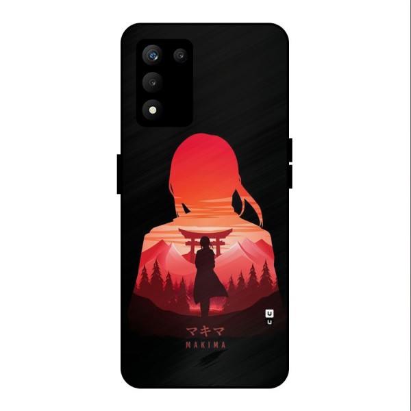 Amazing Makima Metal Back Case for realme 9 5G SE