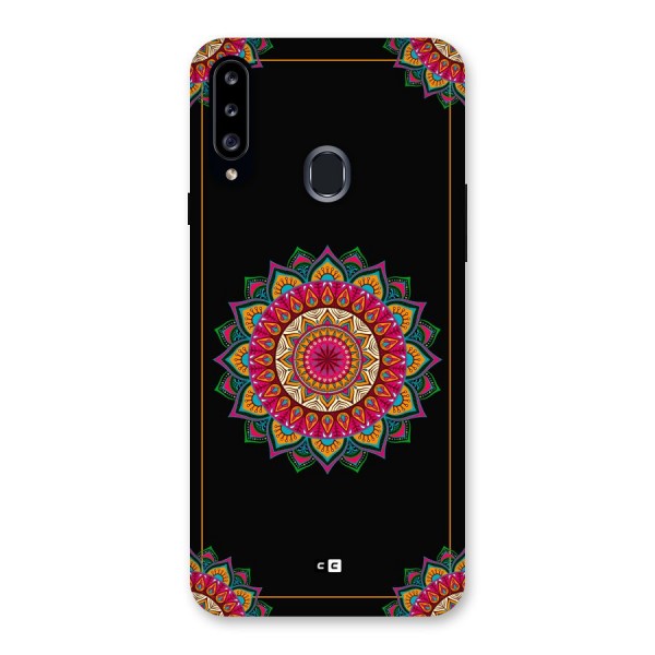 Amazing Mandala Art Back Case for Galaxy A20s