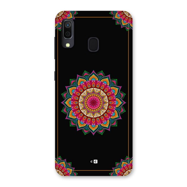 Amazing Mandala Art Back Case for Galaxy A30