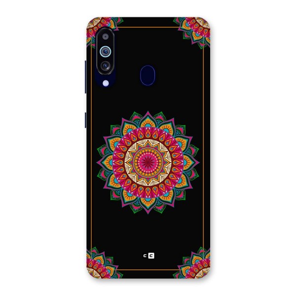 Amazing Mandala Art Back Case for Galaxy A60