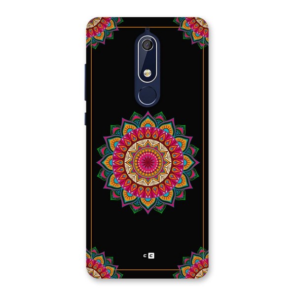 Amazing Mandala Art Back Case for Nokia 5.1