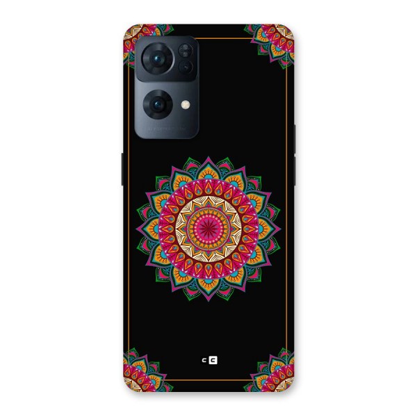 Amazing Mandala Art Back Case for Oppo Reno7 Pro 5G