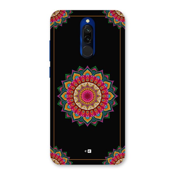 Amazing Mandala Art Back Case for Redmi 8