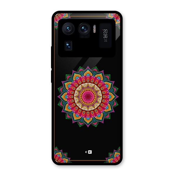 Amazing Mandala Art Glass Back Case for Mi 11 Ultra