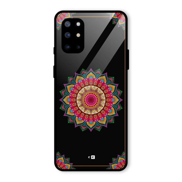 Amazing Mandala Art Glass Back Case for OnePlus 8T