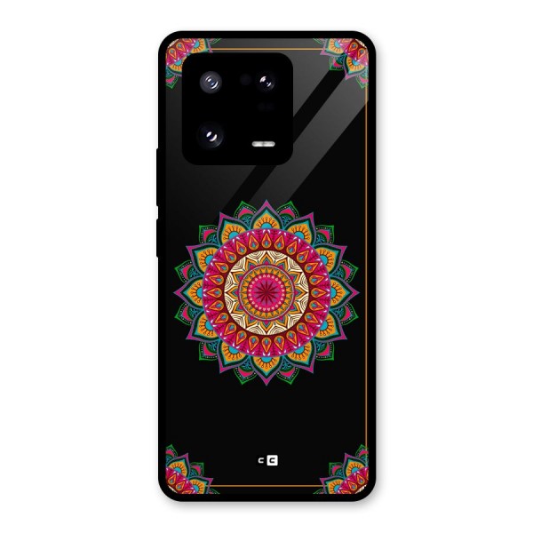 Amazing Mandala Art Glass Back Case for Xiaomi 13 Pro