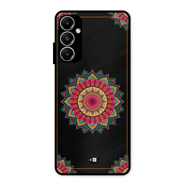 Amazing Mandala Art Metal Back Case for Galaxy A05s