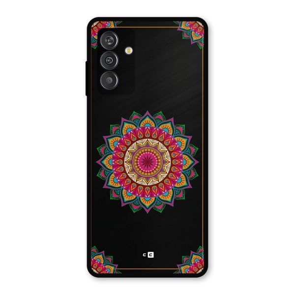 Amazing Mandala Art Metal Back Case for Galaxy F13