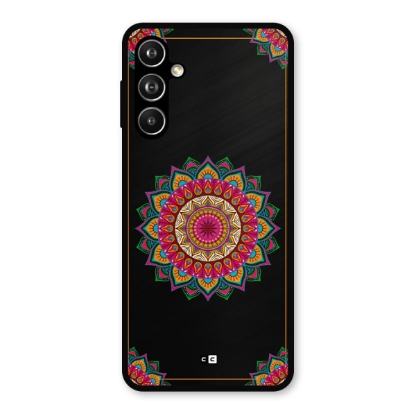 Amazing Mandala Art Metal Back Case for Galaxy F54