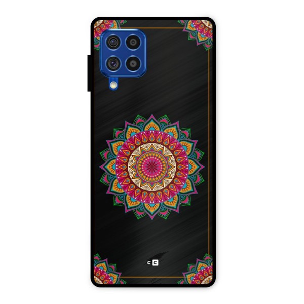 Amazing Mandala Art Metal Back Case for Galaxy F62