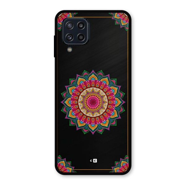 Amazing Mandala Art Metal Back Case for Galaxy M32