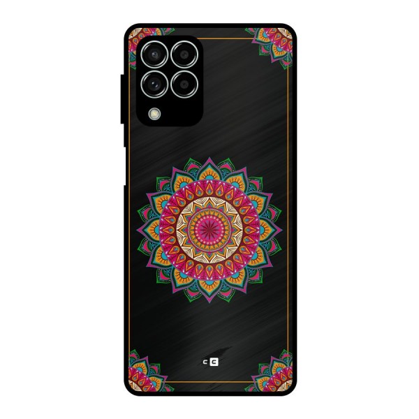 Amazing Mandala Art Metal Back Case for Galaxy M33