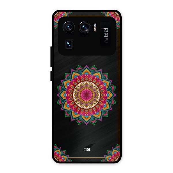 Amazing Mandala Art Metal Back Case for Mi 11 Ultra