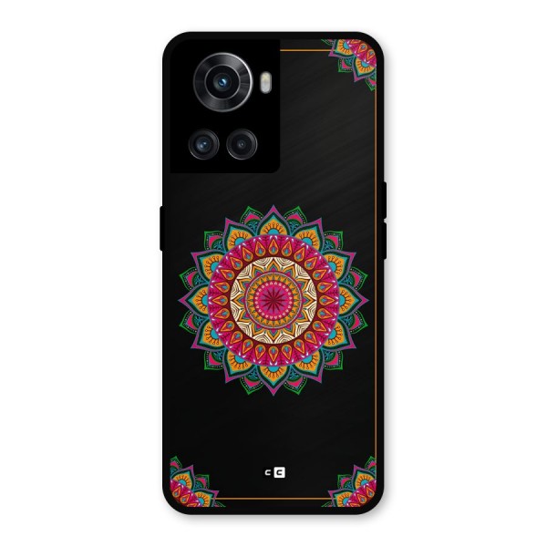 Amazing Mandala Art Metal Back Case for OnePlus 10R