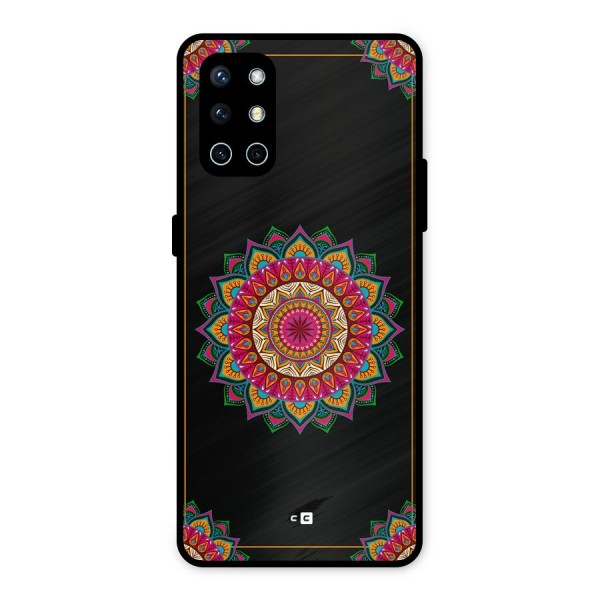 Amazing Mandala Art Metal Back Case for OnePlus 9R