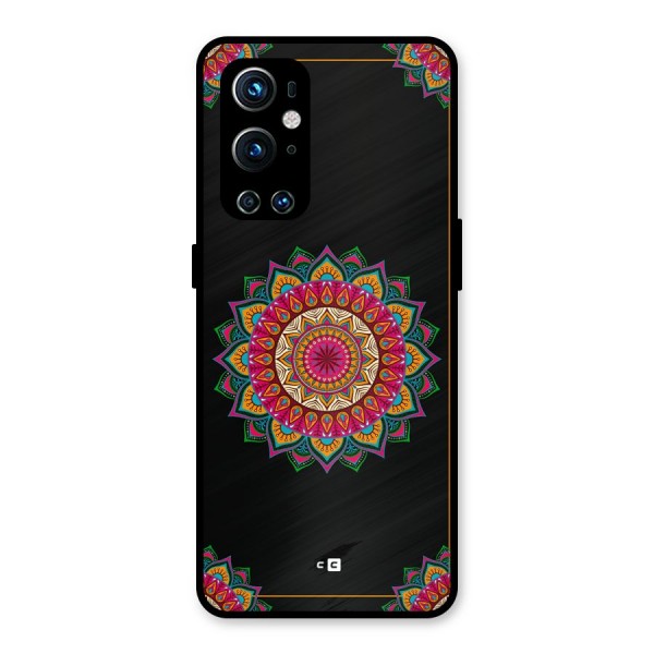 Amazing Mandala Art Metal Back Case for OnePlus 9 Pro