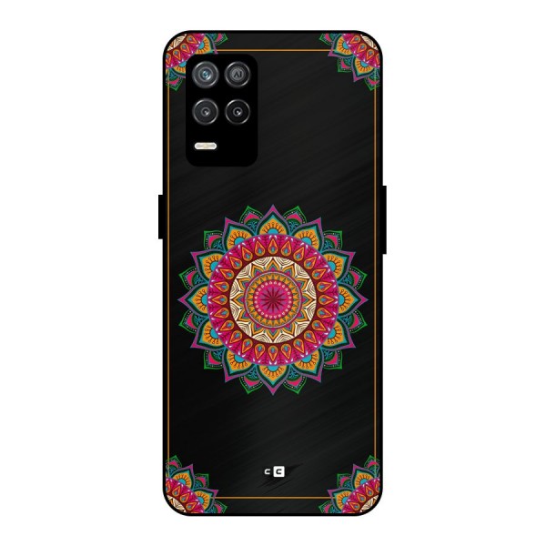 Amazing Mandala Art Metal Back Case for Realme 8s 5G