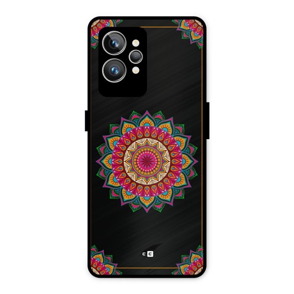 Amazing Mandala Art Metal Back Case for Realme GT2 Pro