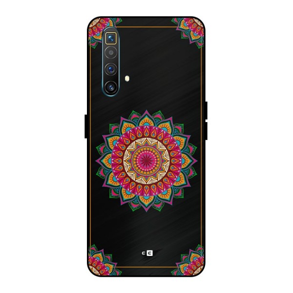 Amazing Mandala Art Metal Back Case for Realme X3 SuperZoom