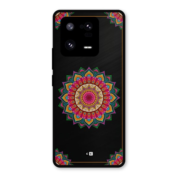 Amazing Mandala Art Metal Back Case for Xiaomi 13 Pro