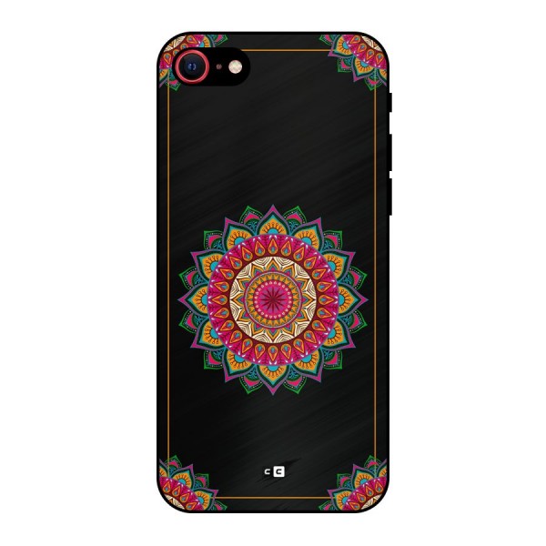 Amazing Mandala Art Metal Back Case for iPhone 7