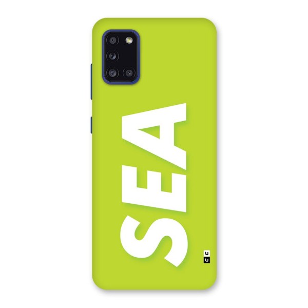 Amazing Sea Back Case for Galaxy A31