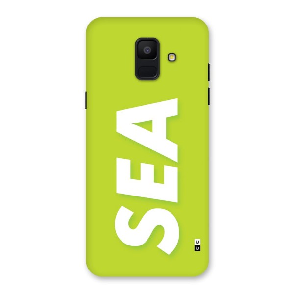 Amazing Sea Back Case for Galaxy A6 (2018)