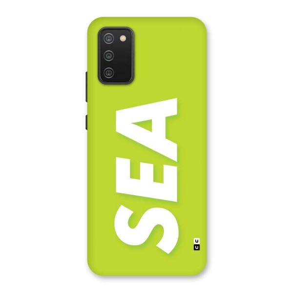 Amazing Sea Back Case for Galaxy F02s