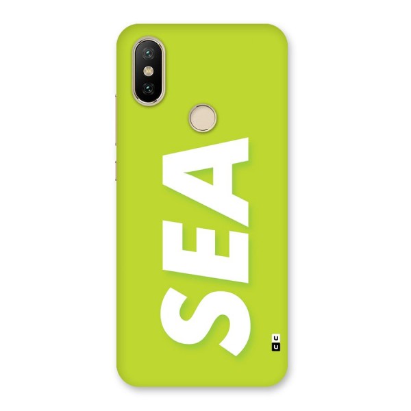 Amazing Sea Back Case for Mi A2