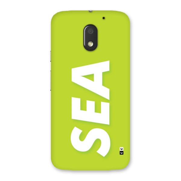 Amazing Sea Back Case for Moto E3 Power