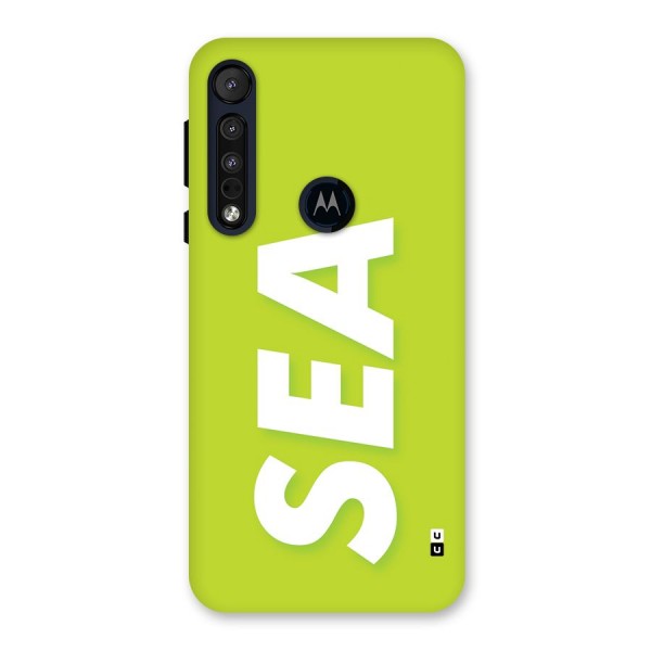 Amazing Sea Back Case for Motorola One Macro