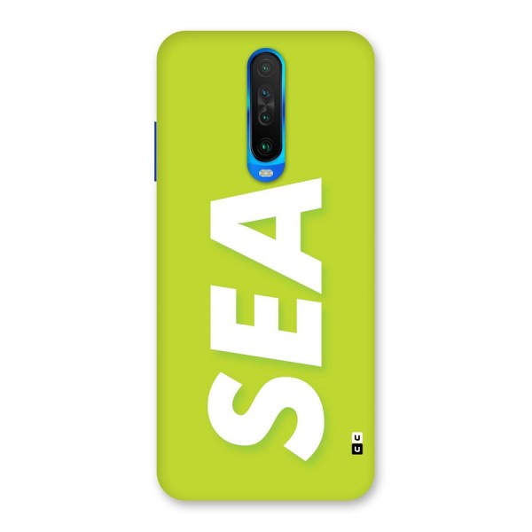 Amazing Sea Back Case for Poco X2