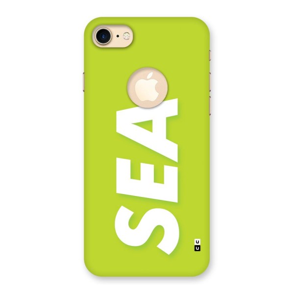 Amazing Sea Back Case for iPhone 8 Logo Cut