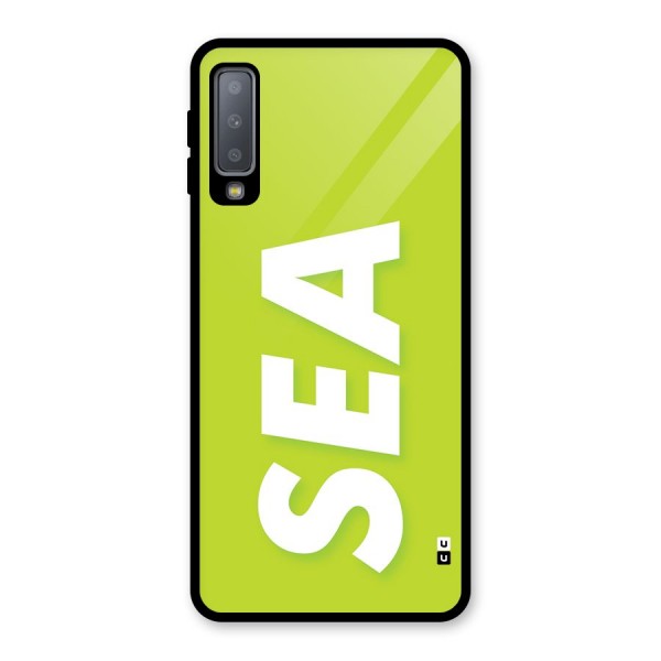 Amazing Sea Glass Back Case for Galaxy A7 (2018)