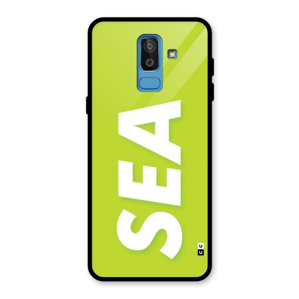 Amazing Sea Glass Back Case for Galaxy J8