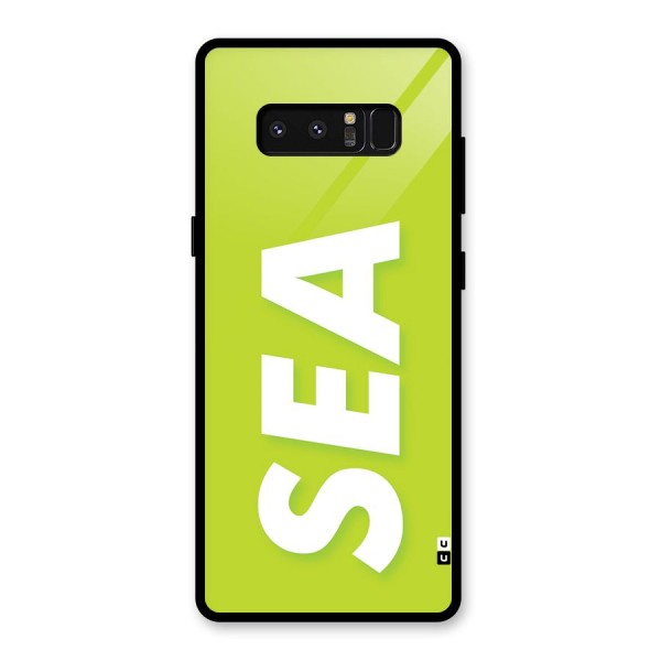 Amazing Sea Glass Back Case for Galaxy Note 8