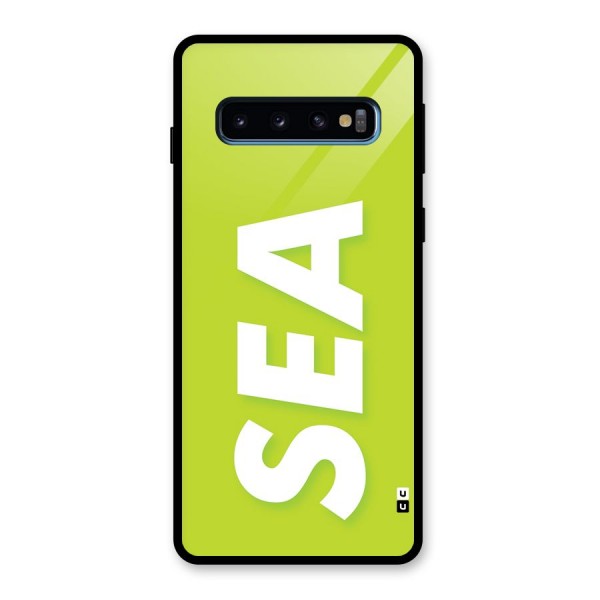 Amazing Sea Glass Back Case for Galaxy S10