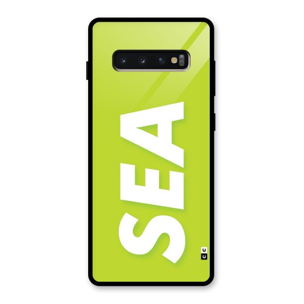 Amazing Sea Glass Back Case for Galaxy S10 Plus