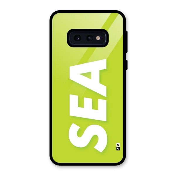 Amazing Sea Glass Back Case for Galaxy S10e