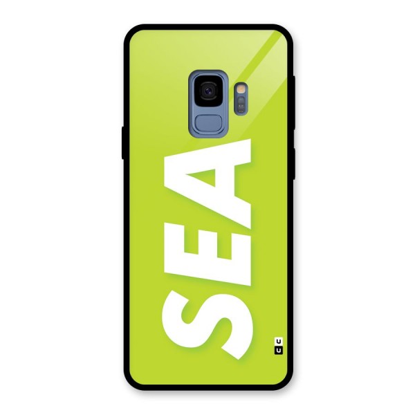 Amazing Sea Glass Back Case for Galaxy S9