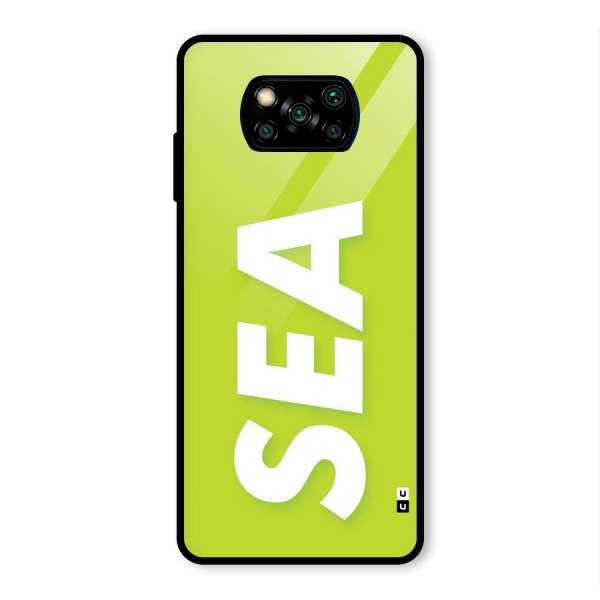 Amazing Sea Glass Back Case for Poco X3 Pro