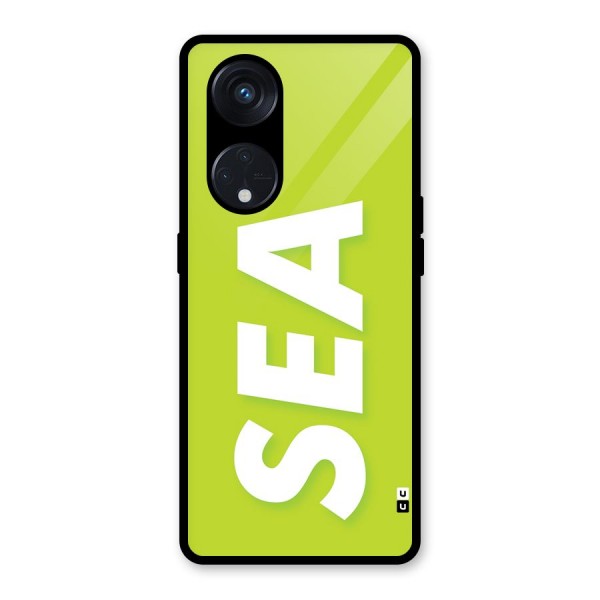 Amazing Sea Glass Back Case for Reno8 T 5G