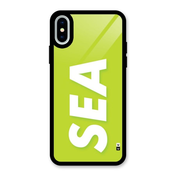 Amazing Sea Glass Back Case for iPhone X