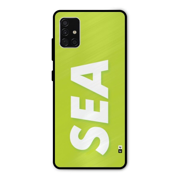 Amazing Sea Metal Back Case for Galaxy A51