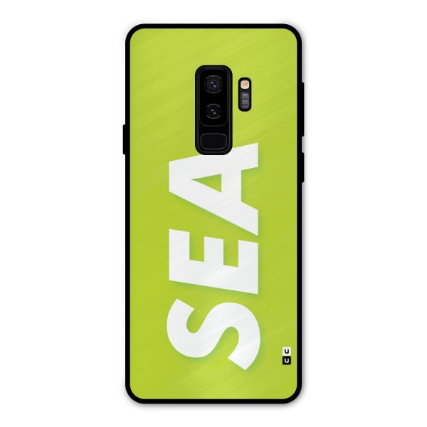 Amazing Sea Metal Back Case for Galaxy S9 Plus