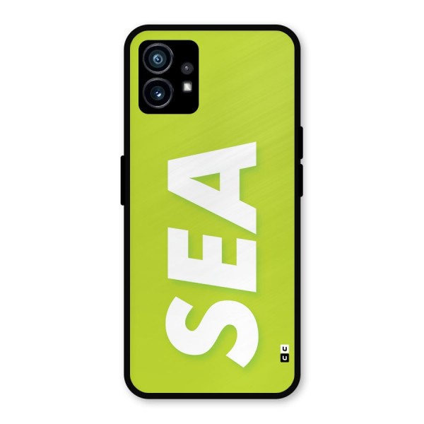 Amazing Sea Metal Back Case for Nothing Phone 1