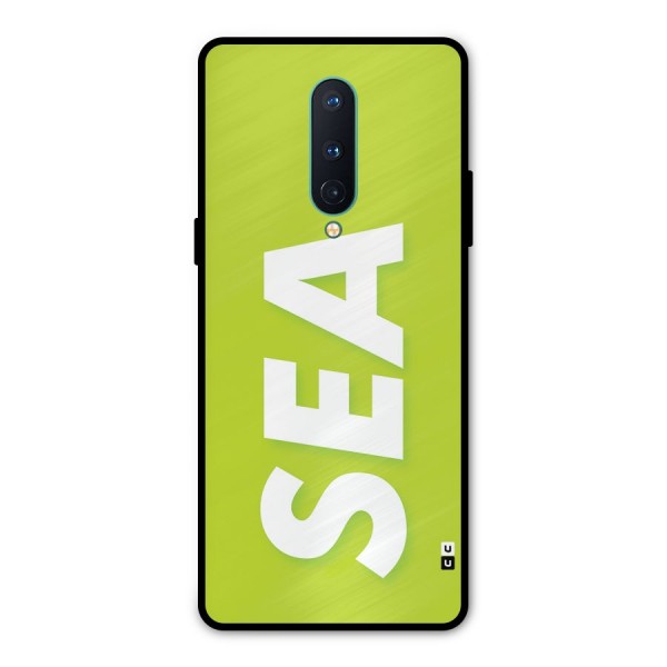 Amazing Sea Metal Back Case for OnePlus 8