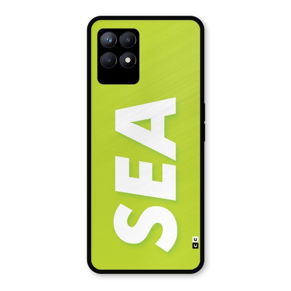 Amazing Sea Metal Back Case for Realme 8i