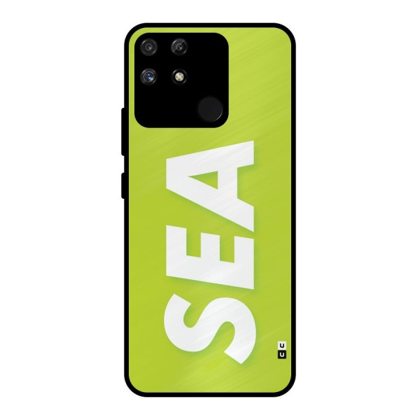 Amazing Sea Metal Back Case for Realme Narzo 50A